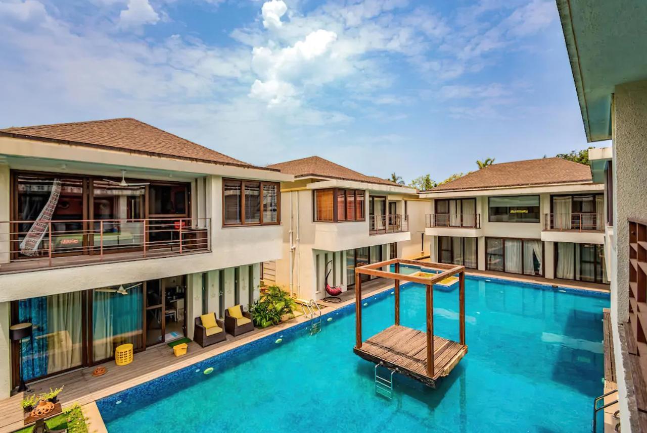 Ochre Villa- Luxury Property In Assagaon / Vagator Kültér fotó