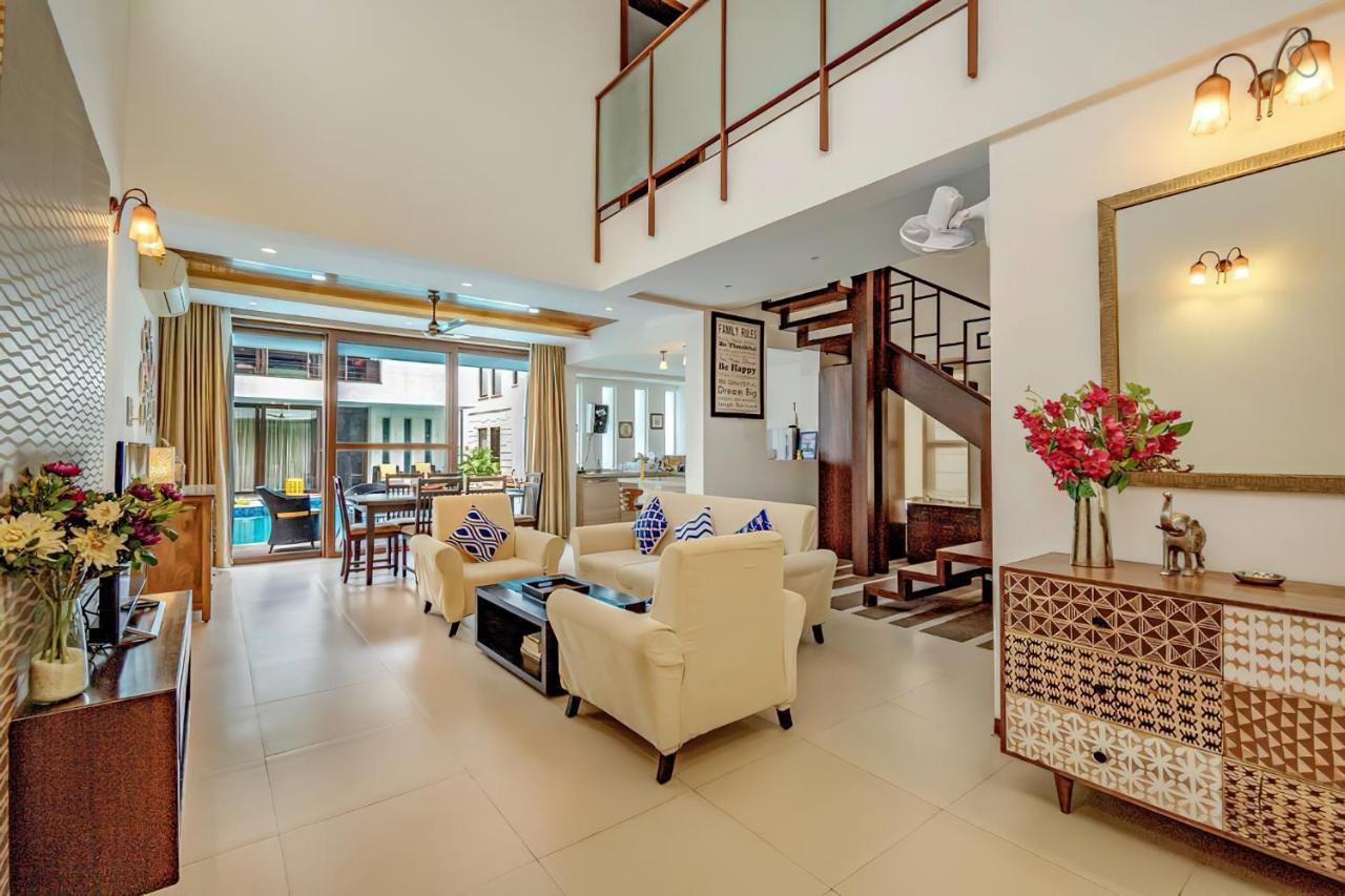 Ochre Villa- Luxury Property In Assagaon / Vagator Kültér fotó